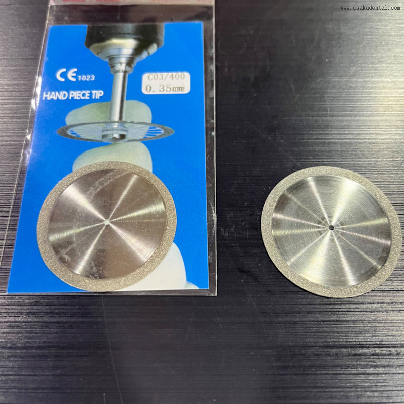 Pour laboratoire dentaire, disque de scie à meule diamantée, coupe et façonnage