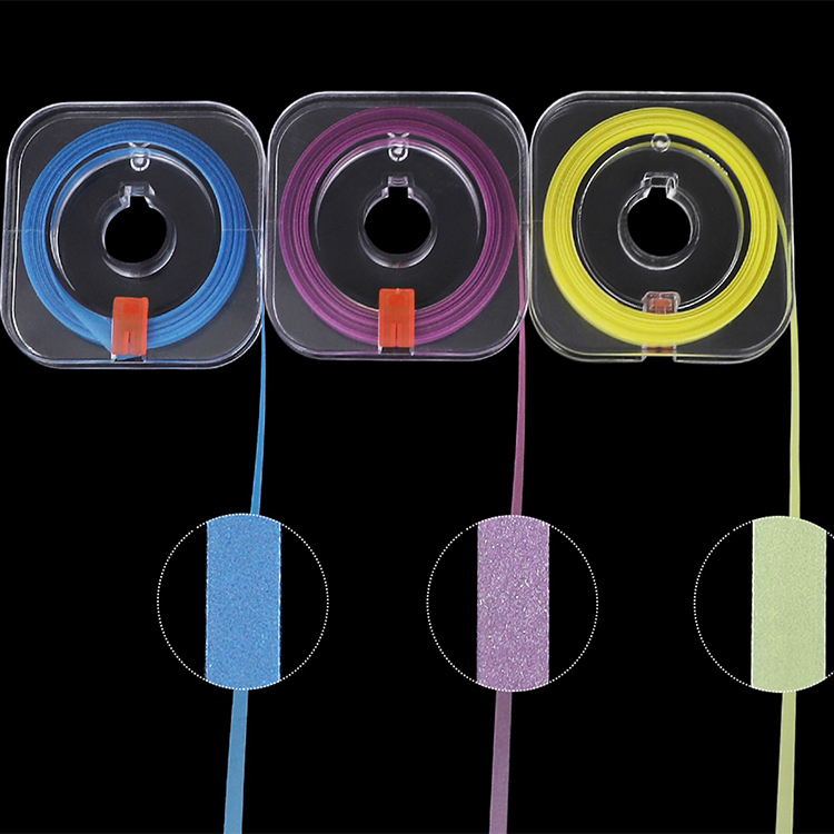 Bande de pré-polissage dentaire pour matériel dentaire