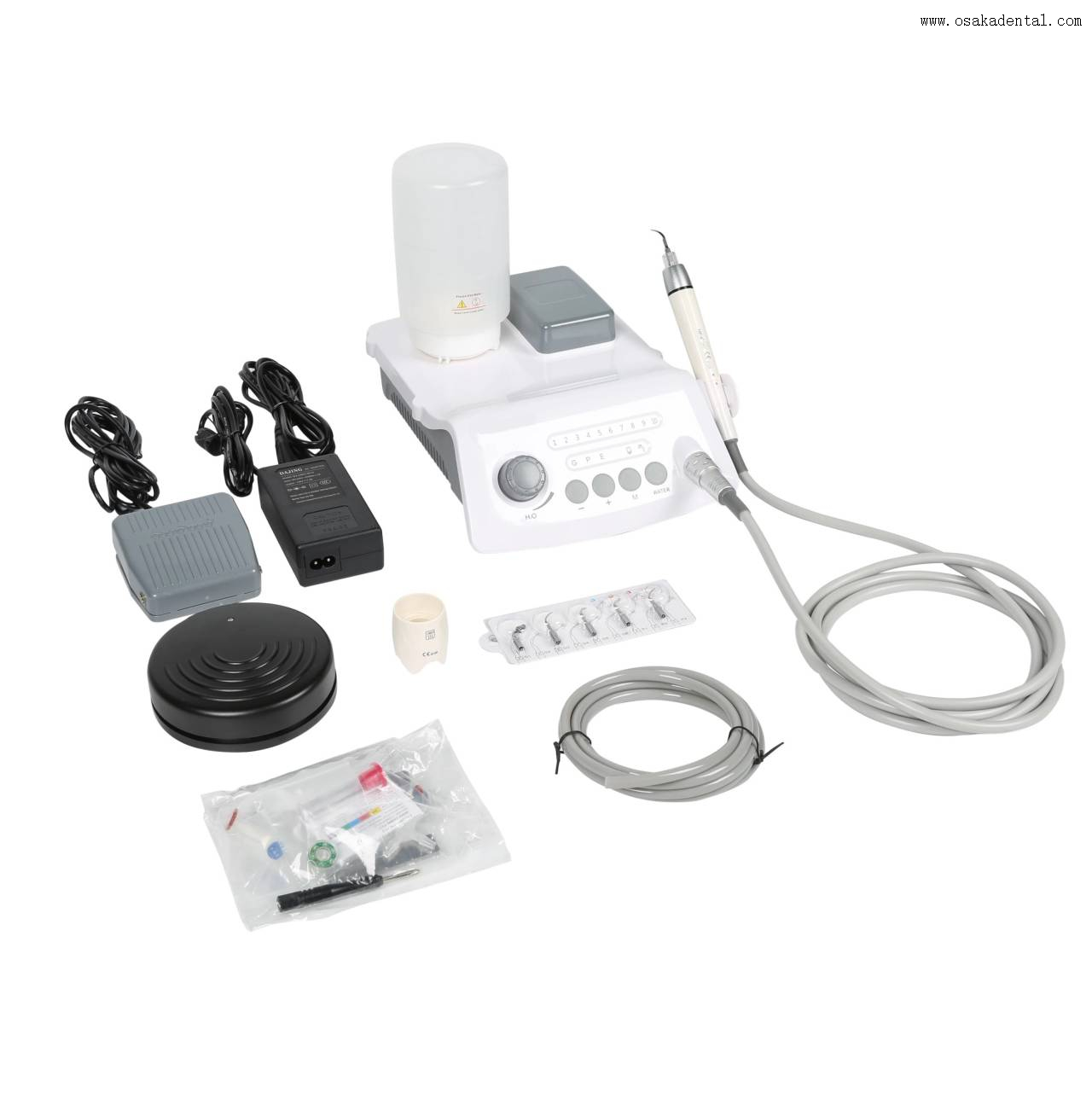 Détartreur dentaire à ultrasons avec LED pour utilisation en clinique