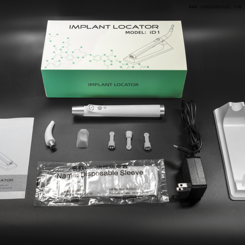 Localisateur d'implant dentaire, détecteur d'implant pour localiser les vis d'implant