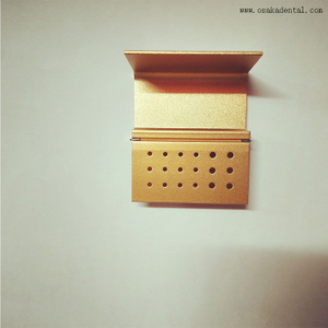 Porte-fraises dentaires à 18 trous, adapté aux fraises 12 FG et 6 RA