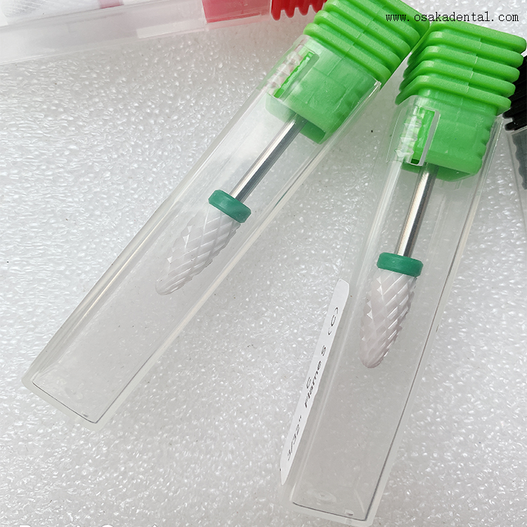 Fraises dentaires, coupe-céramique dentaire