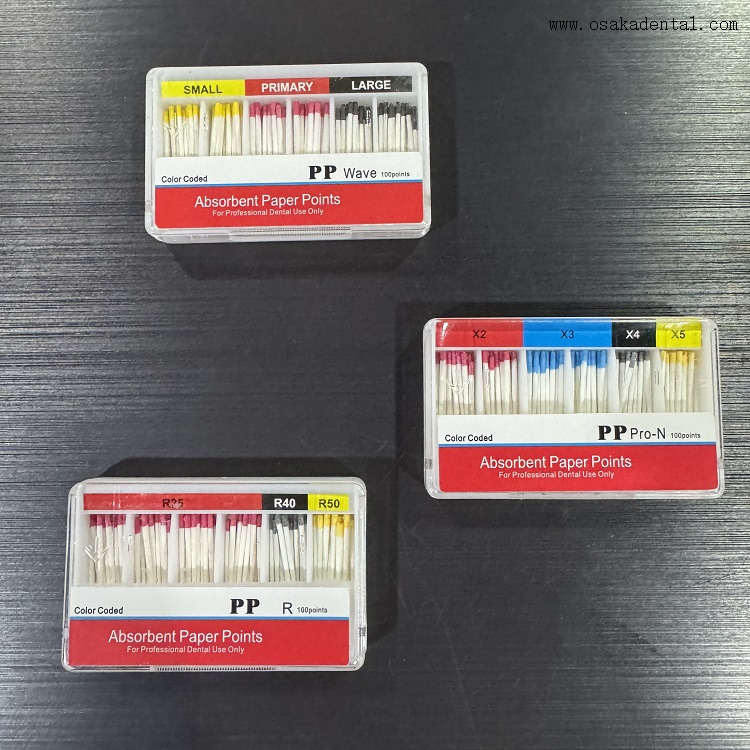 Pointe de papier dentaire Gutta Percha pour Pronext Reciproc Wave One