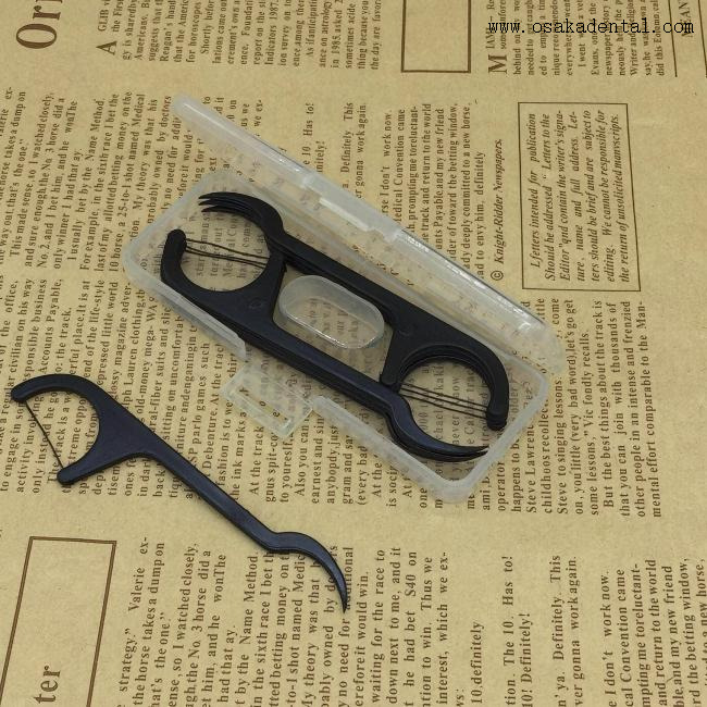Fil dentaire en nylon polymère pour le nettoyage des dents