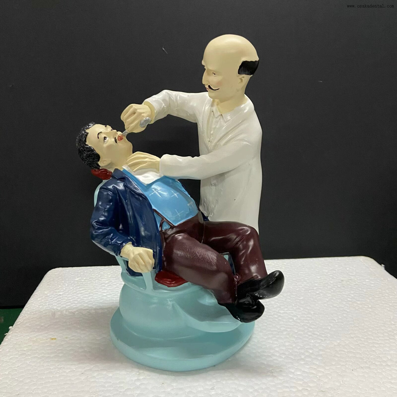  Serre-livre à dents en résine pour clinique dentaire en forme de dentiste