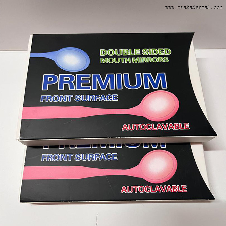 Miroir double face jetable dentaire
