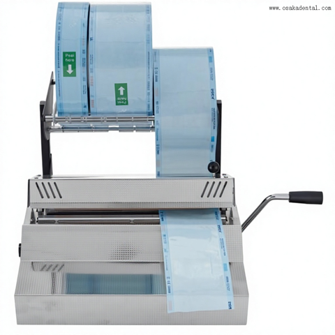 Machine de cachetage de poche de joint dentaire de scelleur de rouleau de poche de stérilisation d'autoclave dentaire pour la clinique dentaire