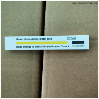 Carte indicatrice de stérilisation de classe 4 200 pièces/boîte