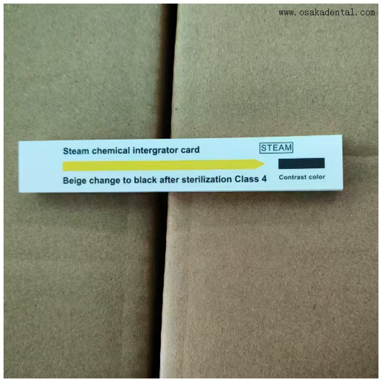 Carte indicatrice de stérilisation de classe 4 200 pièces/boîte