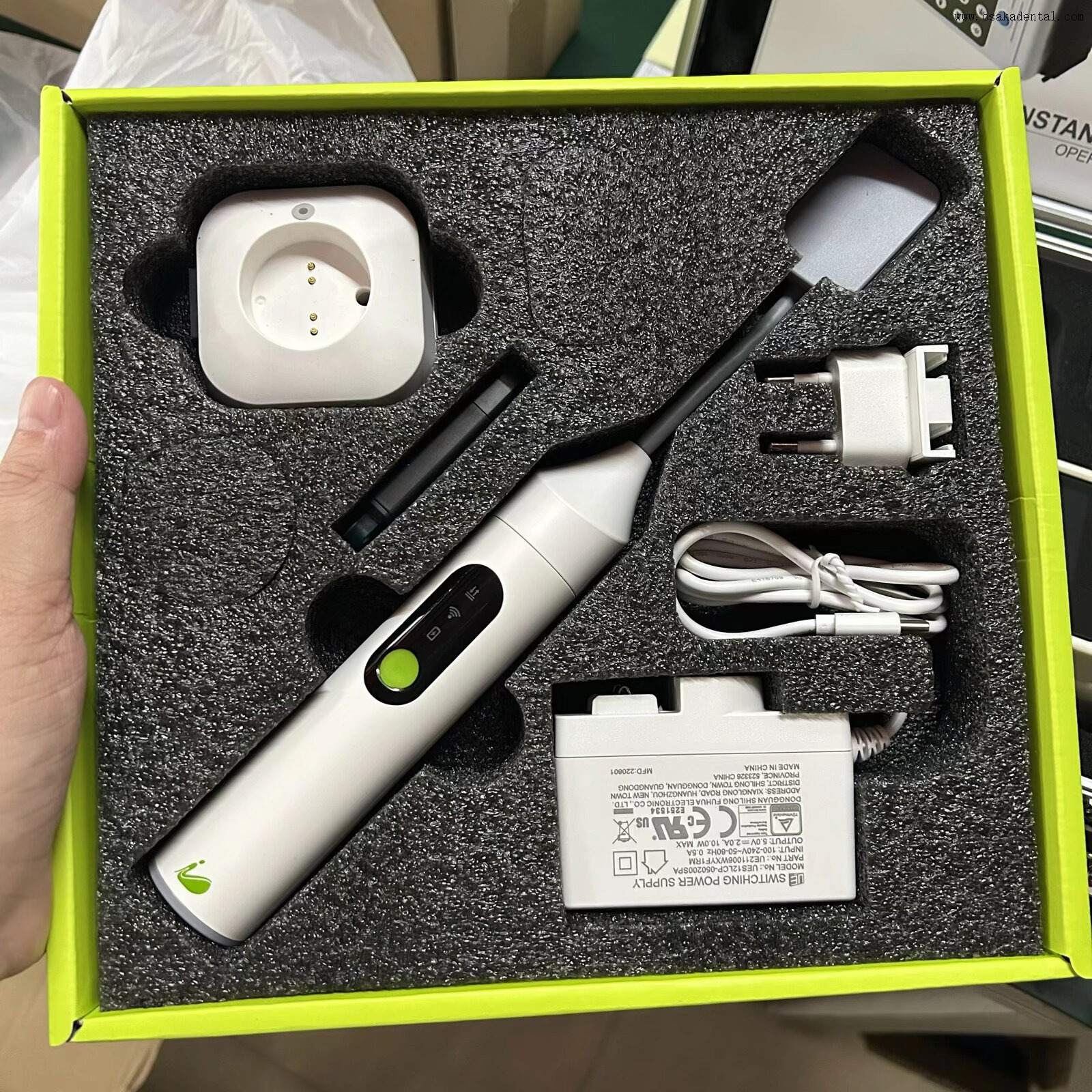 Unité de radiographie dentaire avec capteur sans fil