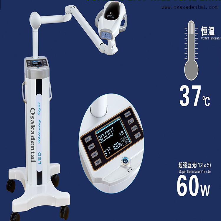 Unité de blanchiment de dents de laser à LED dentaire puissant 60W