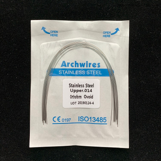 Accessoires de fil ovoïque ovoïde rond en acier inoxydable