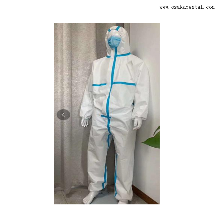 Vêtements d'isolation chirurgicale Vêtements d'isolation médicale avec CE