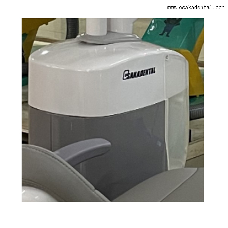 Fauteuil dentaire de haut niveau avec moniteur 17 pouces et caméra buccale