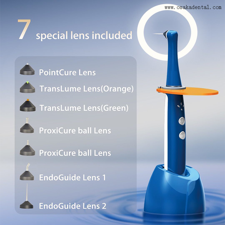 Lampe à polymériser dentaire d'une seconde