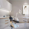 Chaise de traitement dentaire d'équipement dentaire pour la clinique
