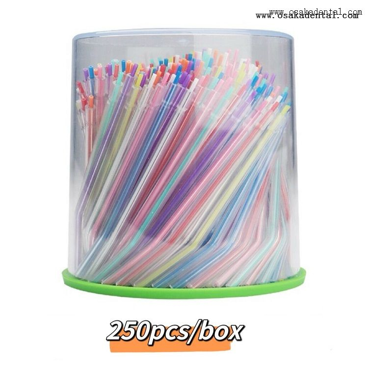 Matériel dentaire jetable, embouts de seringue colorés, emballage de bouteilles HC-SS06