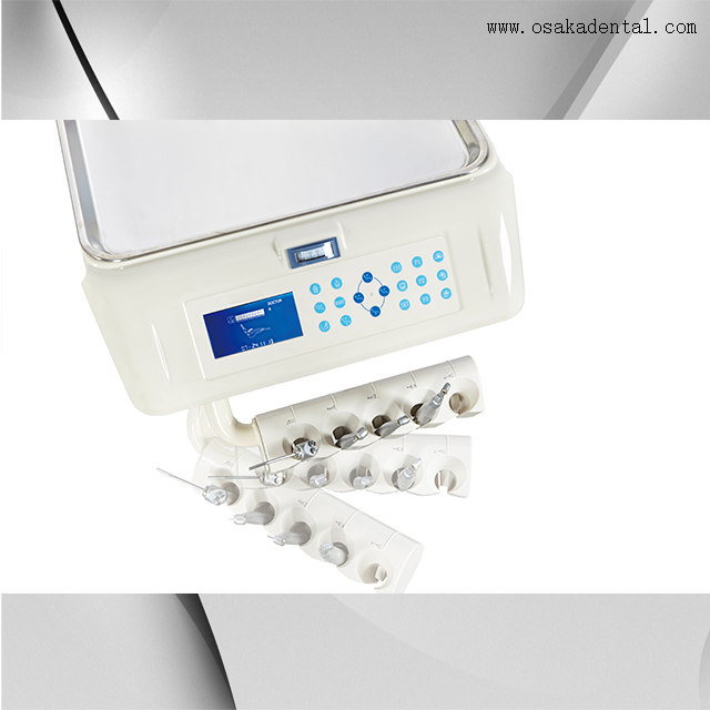 Fauteuil dentaire à couverture électrique chirurgicale avec plateau à instruments rotatifs