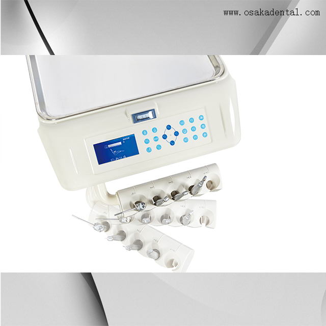 Fauteuil dentaire à couverture électrique chirurgicale avec plateau à instruments rotatifs