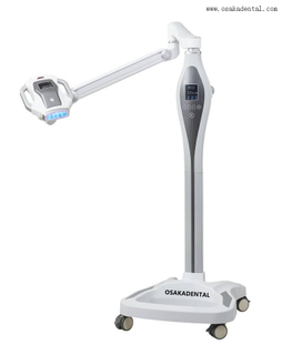 Lampe de blanchiment des dents Mobie à 10 LED de couleur bleue avec roue