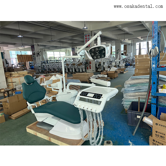 Fauteuil dentaire en cuir souple de haute qualité