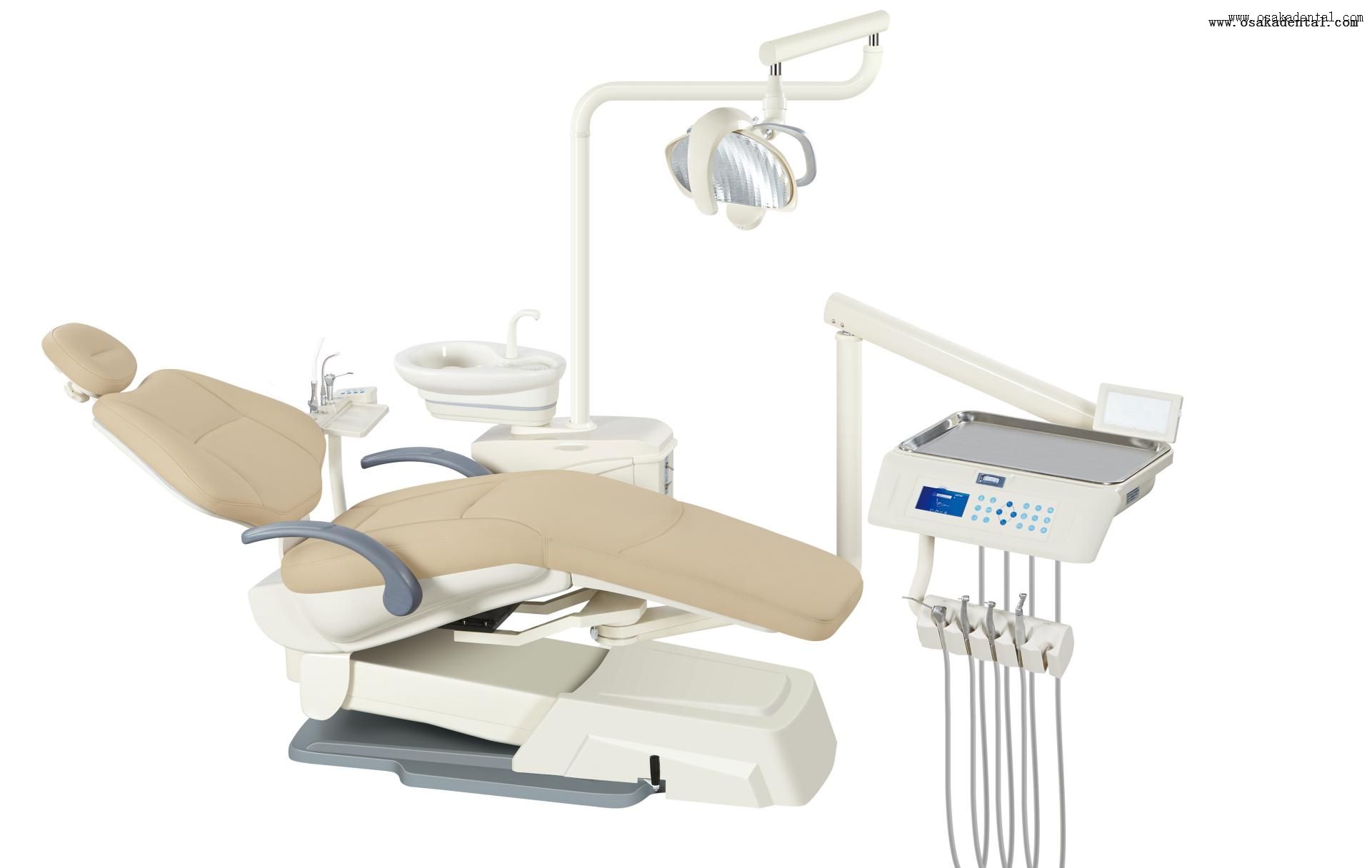 Unités dentaires pliantes de luxe avec chariot mobile pour clinique de dentiste