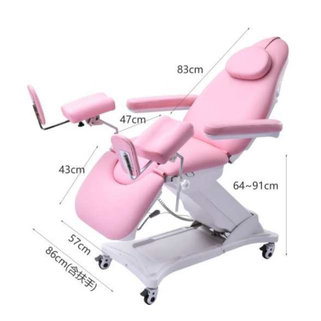 Lit d'examen gynécologique