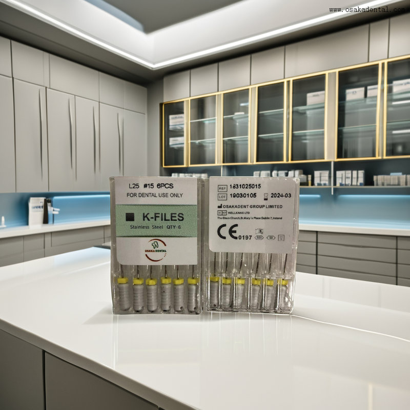 Limes dentaires types K & H de qualité supérieure d'OSAKADENT