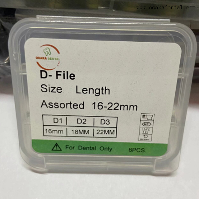 Utilisation dentaire de limes de retraitement endodontique résistantes à la séparation et à conicité élevée