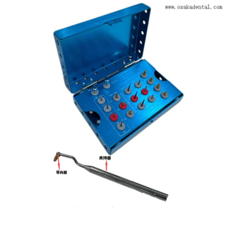 Dentaire casser la vis et retirer le kit d'instruments chirurgicaux