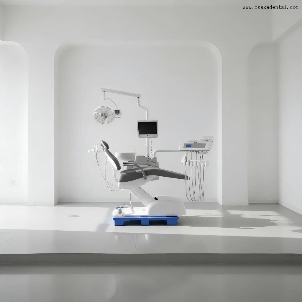 Unité de fauteuil dentaire de conception intégrale OSAKADENTAL avec tabouret de dentiste 1 pièces