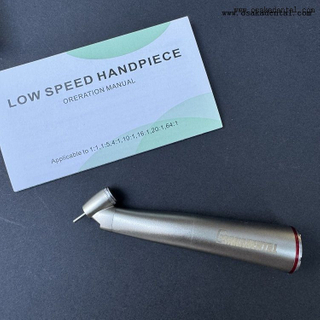 Dentaire 1:4.2 Fiber Optique Chirurgical Contre-Angle Titane Corps Pulvérisation Intérieure OSA-R204-L