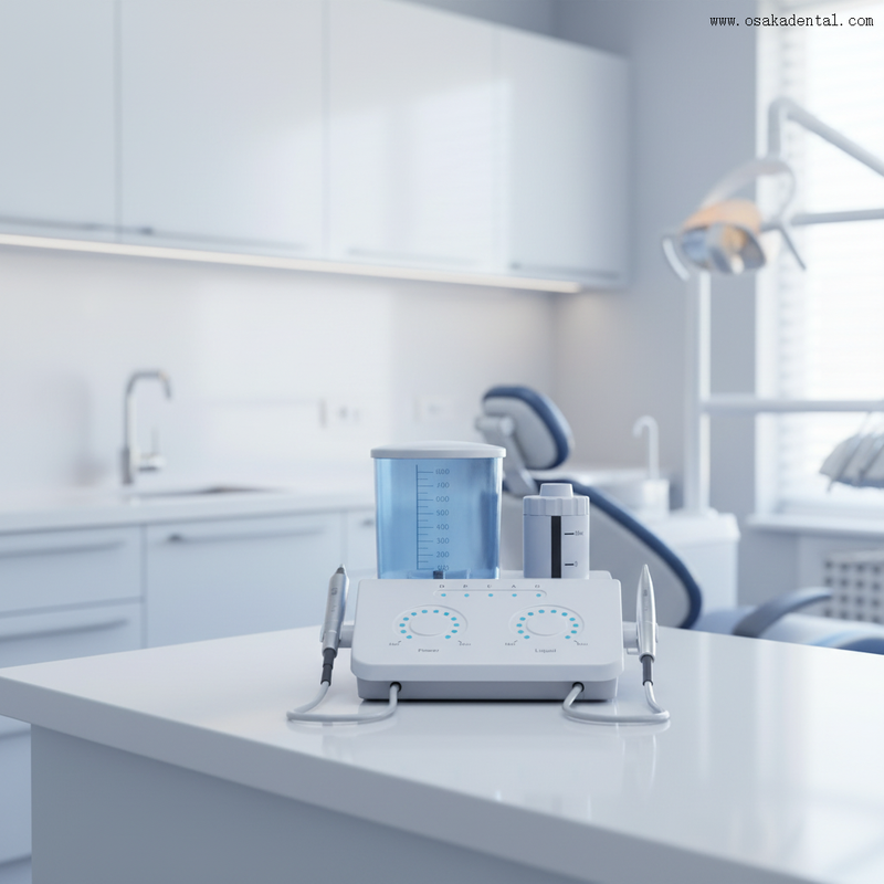 Détartreur dentaire avec appareil Air Prophy deux en un