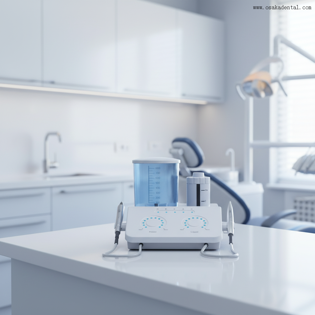 Détartreur dentaire avec appareil Air Prophy deux en un