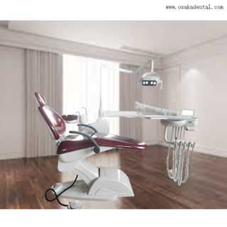 Chaise dentaire avec lampe à LED / chaise dentaire élégante