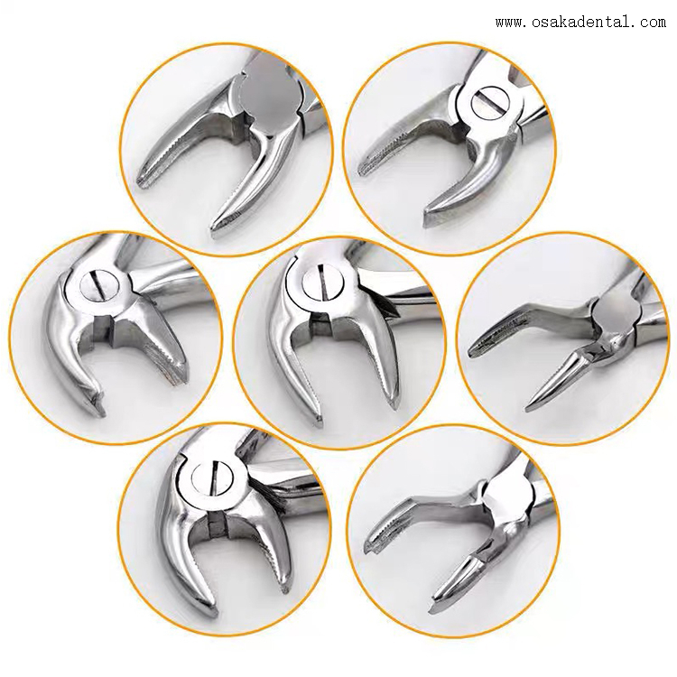 Kit de pinces orthodontiques dentaires pour instruments dentaires