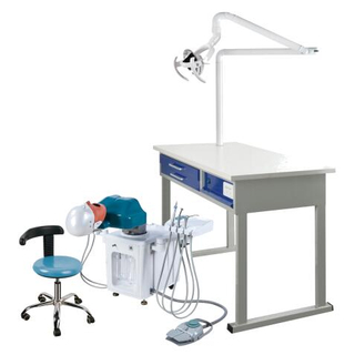 Système de formation dentaire avec poste de travail dentaire pour école dentaire