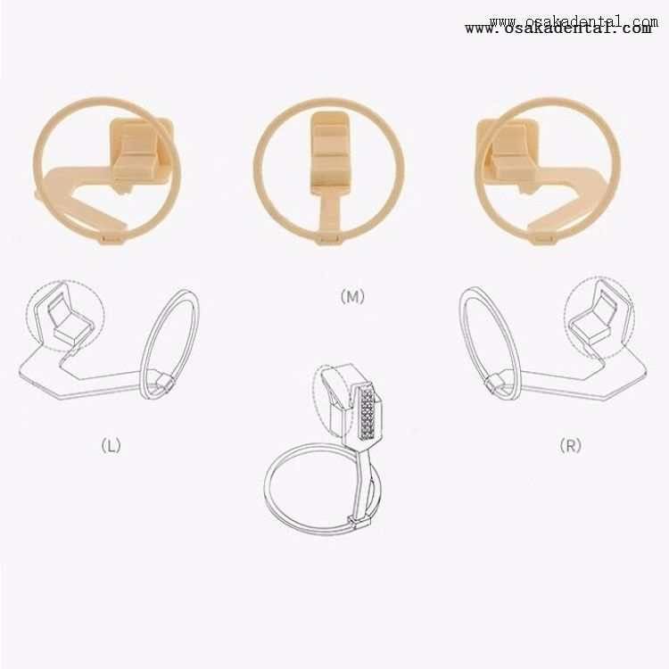 Positionneur de film radiographique dentaire 3 pièces/ensemble OSA-W48-2