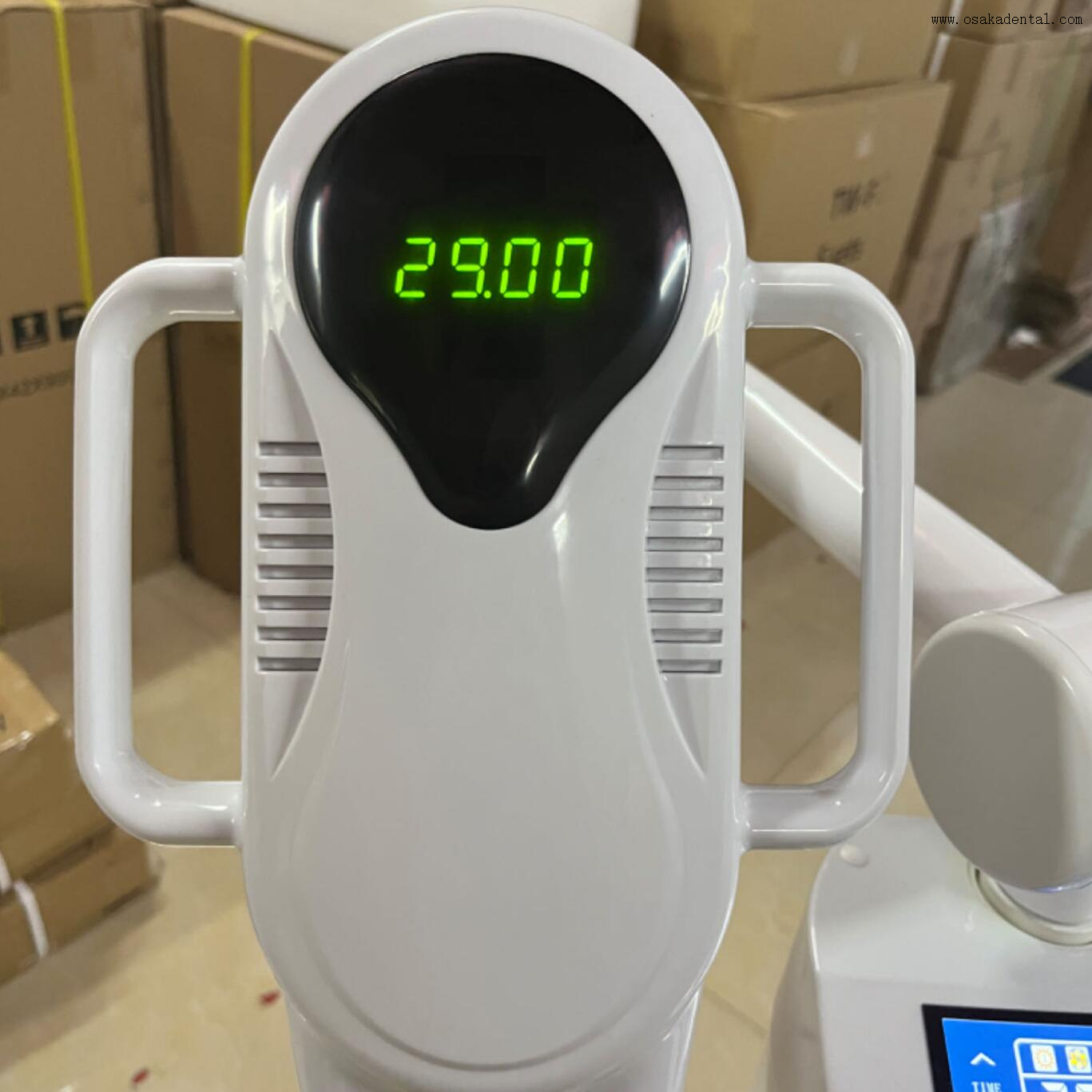 Machine de blanchiment sur pied avec roue