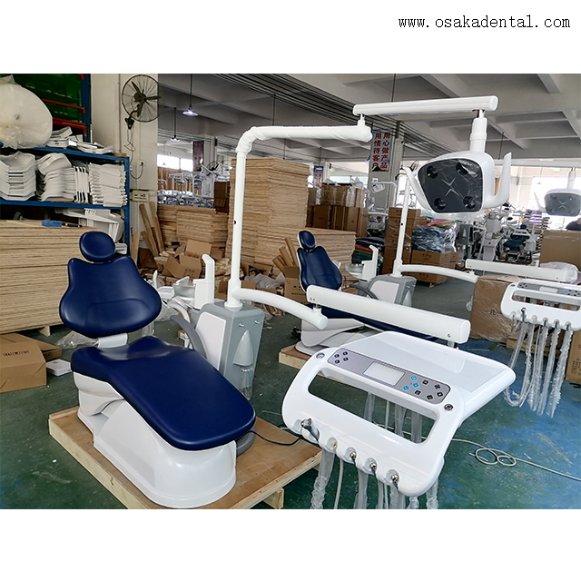 Fauteuil dentaire haut de gamme avec unité de fauteuil dentaire pour clinique dentaire