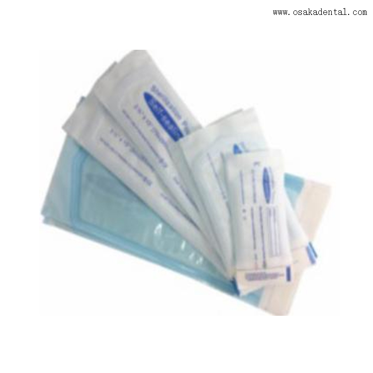 Pochettes de stérilisation dentaire jetables de plusieurs tailles