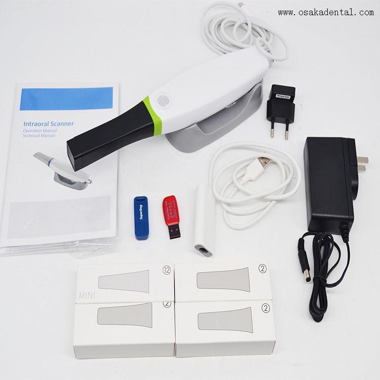 Scanner intra-oral dentaire pour empreinte dentaire numérique