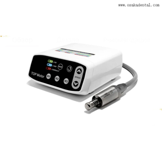 Moteur électrique dentaire sans balais à bouton poussoir