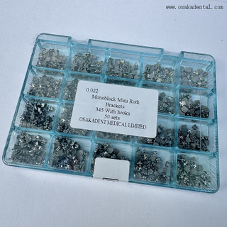 Monobloc ortho dentaire/support collable 50 ensemble/boîte