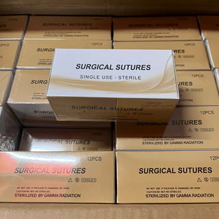 Sutures chirurgicales de clinique dentaire stérilisées par rayonnement gamma