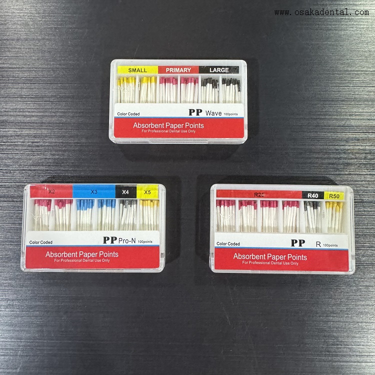 Pointe de papier dentaire Gutta Percha pour Pronext Reciproc Wave One