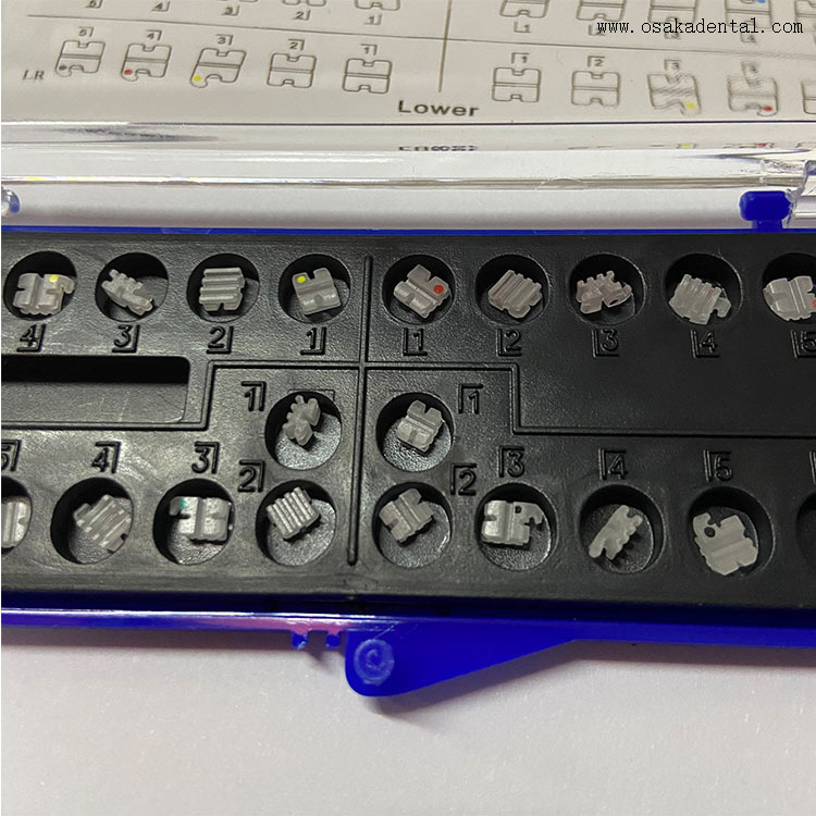 Support en céramique orthodontique économique dentaire