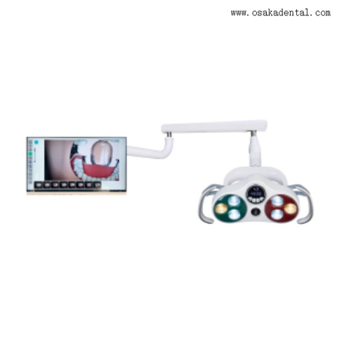 Lampe d'enregistrement LED avec bras et moniteur