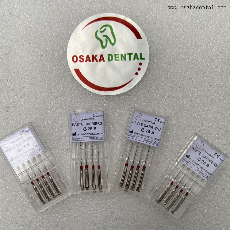 Dental Endo Fichiers Lentulo / Pâte Carrier Osakadental Emballage OSA-247C