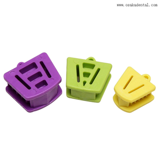 Consommables dentaires de bloc de morsure en silicone de différentes tailles